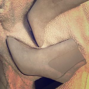 Grey Forever 21 booties